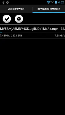 Video Web Download android App screenshot 2